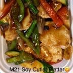 Best M21. Soy Cutlet Platter in South Bend, IN